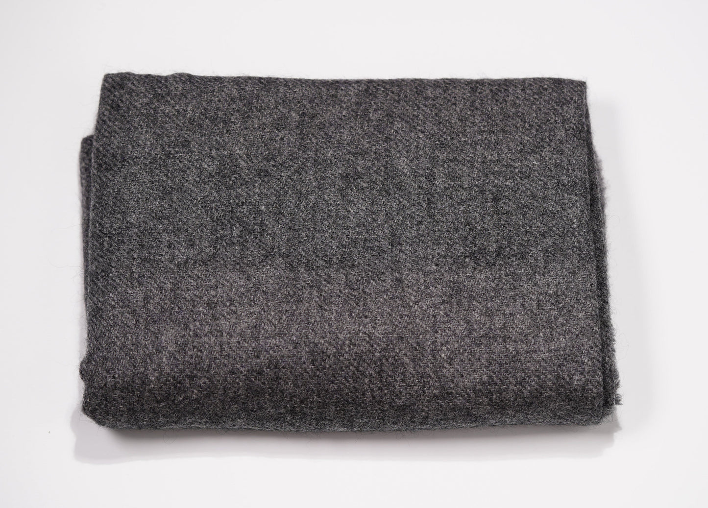 100% Yak Wool Shawl Charcoal Colour