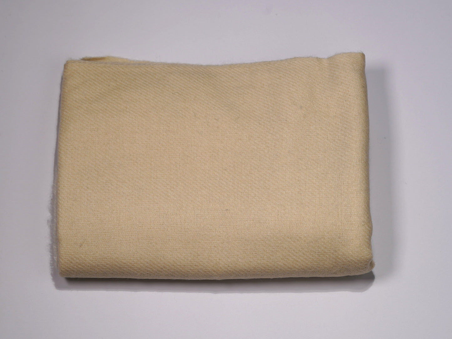 100% Yak Wool Shawl Cream Colour