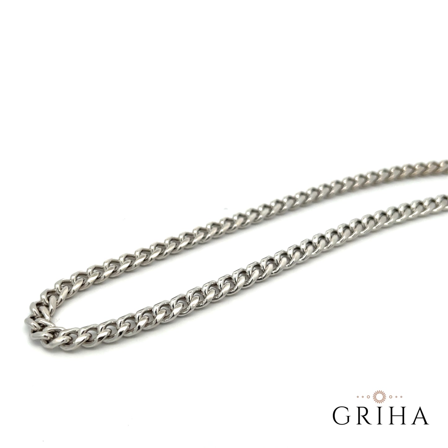 6mm Sterling Silver Cuban Chain Necklace