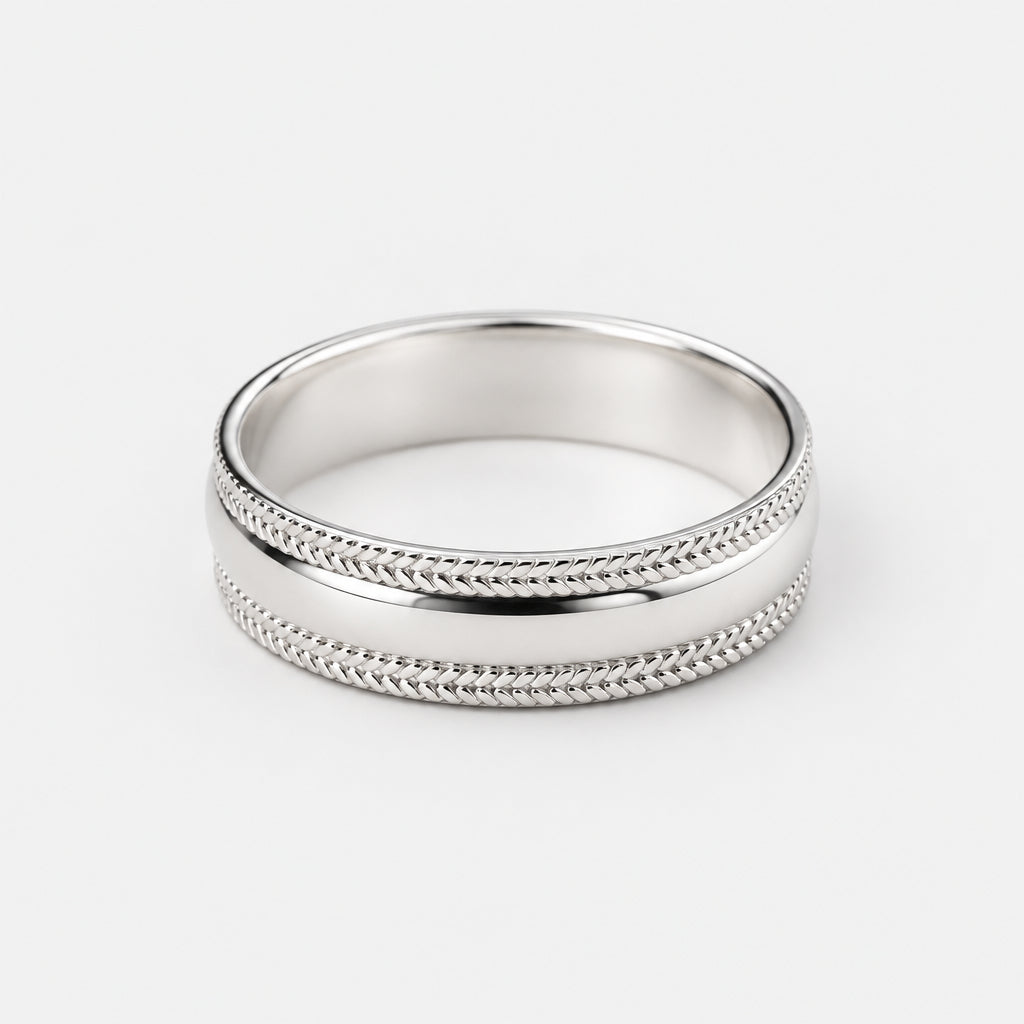 925 Sterling Silver Band Style Ring