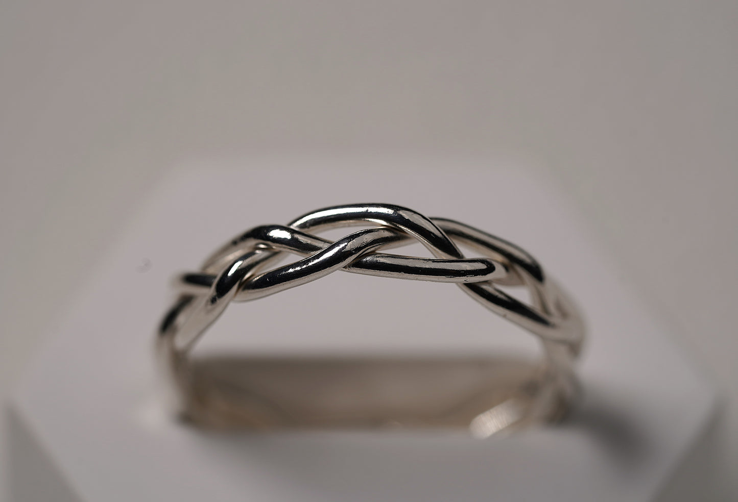 925 Sterling Silver Braided Ring