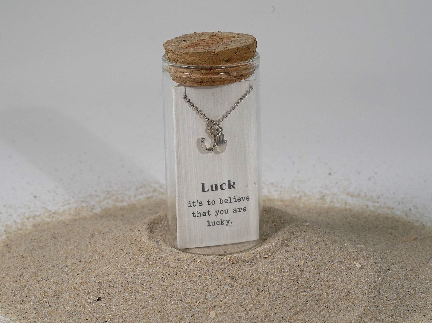 925 Sterling Silver Lucky Charm Necklace