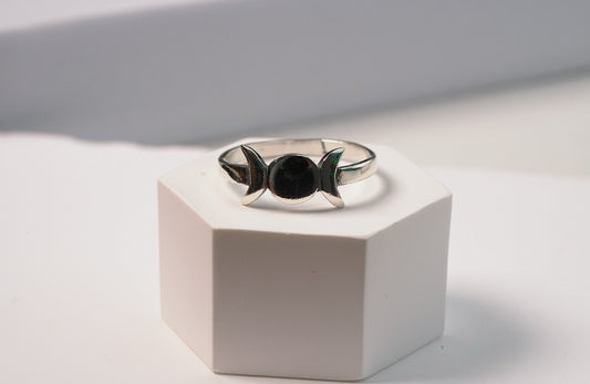 925 Sterling Silver Luna Ring