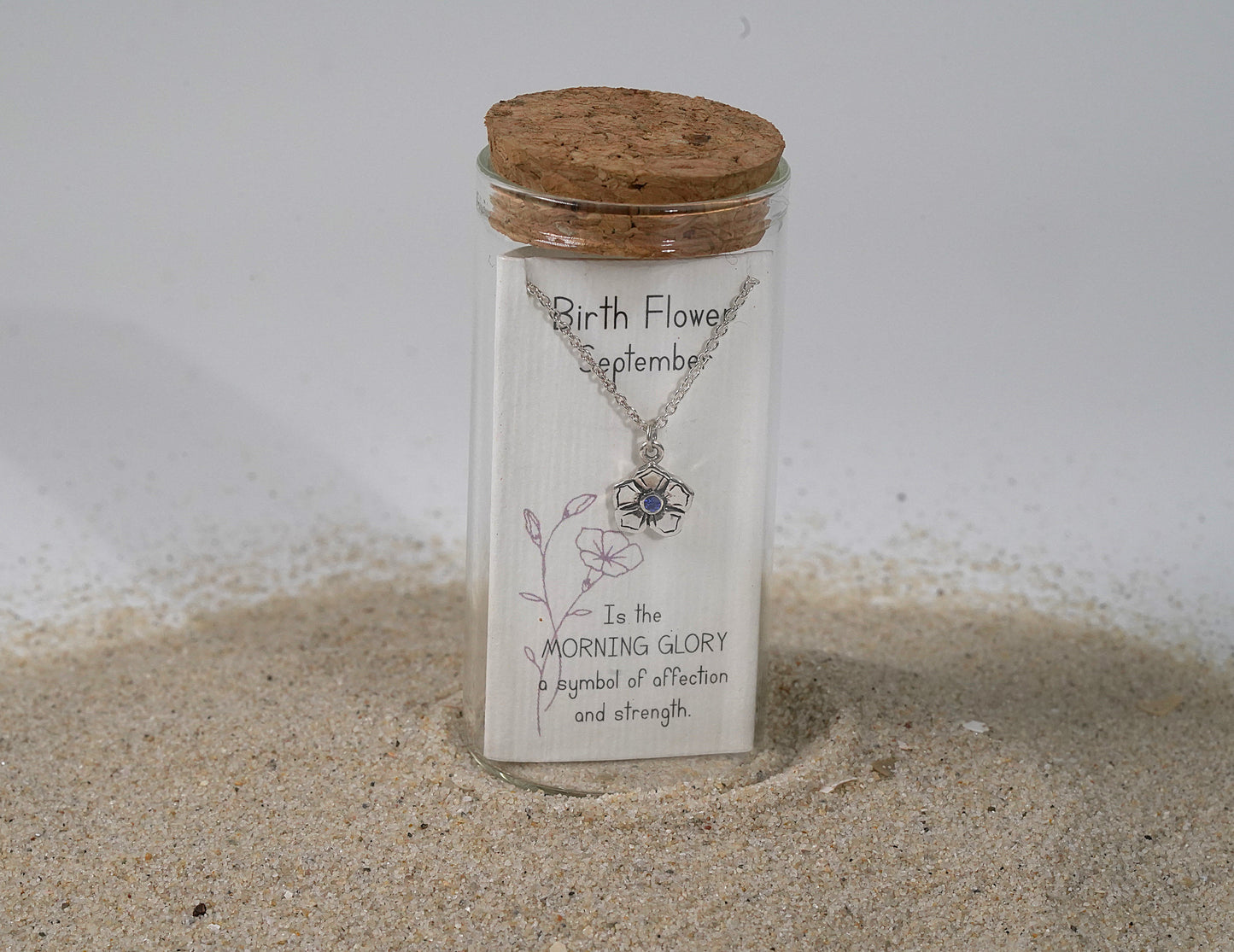 925_Sterling_Silver_September_Birth_Flower_Necklace_with_Swarovski_Crystal