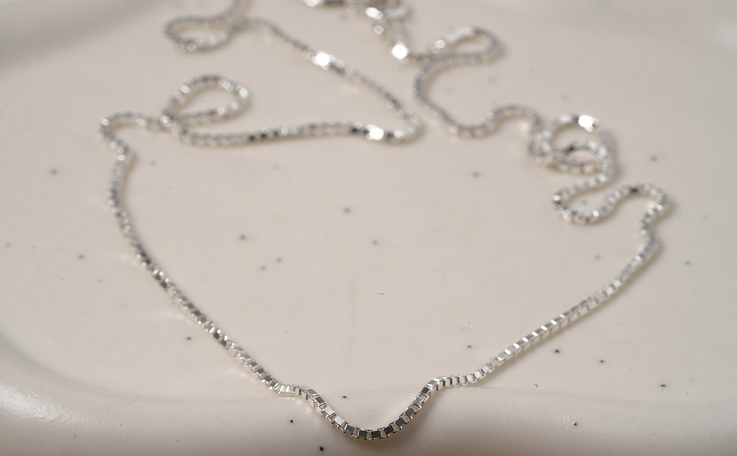 925 Sterling Silver Thin Box Chain
