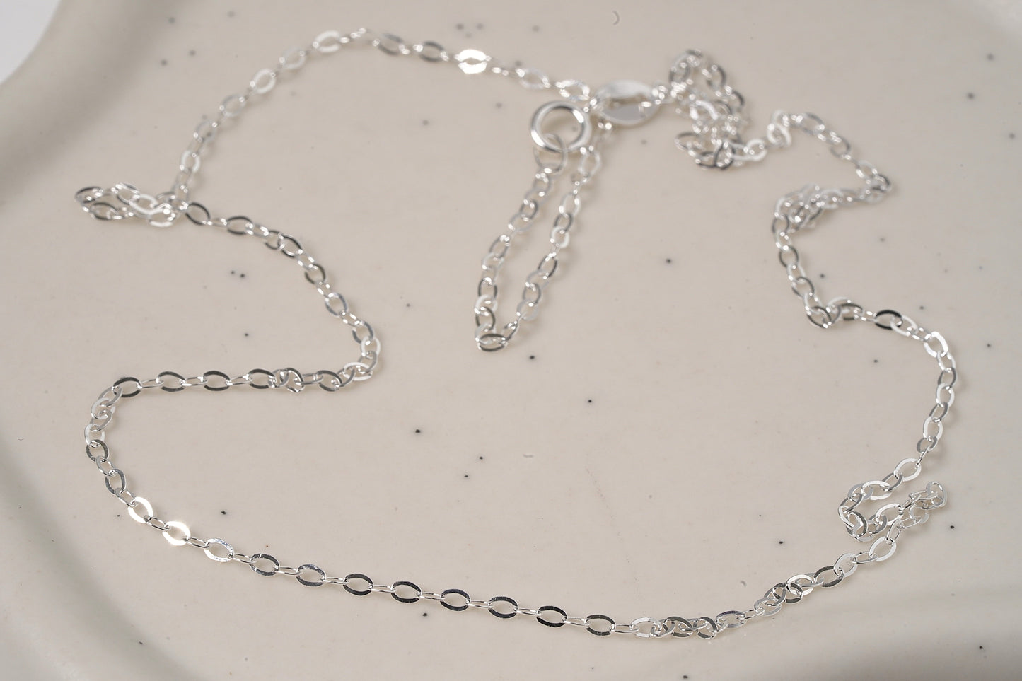 925 Sterling Silver Thin Link Chain