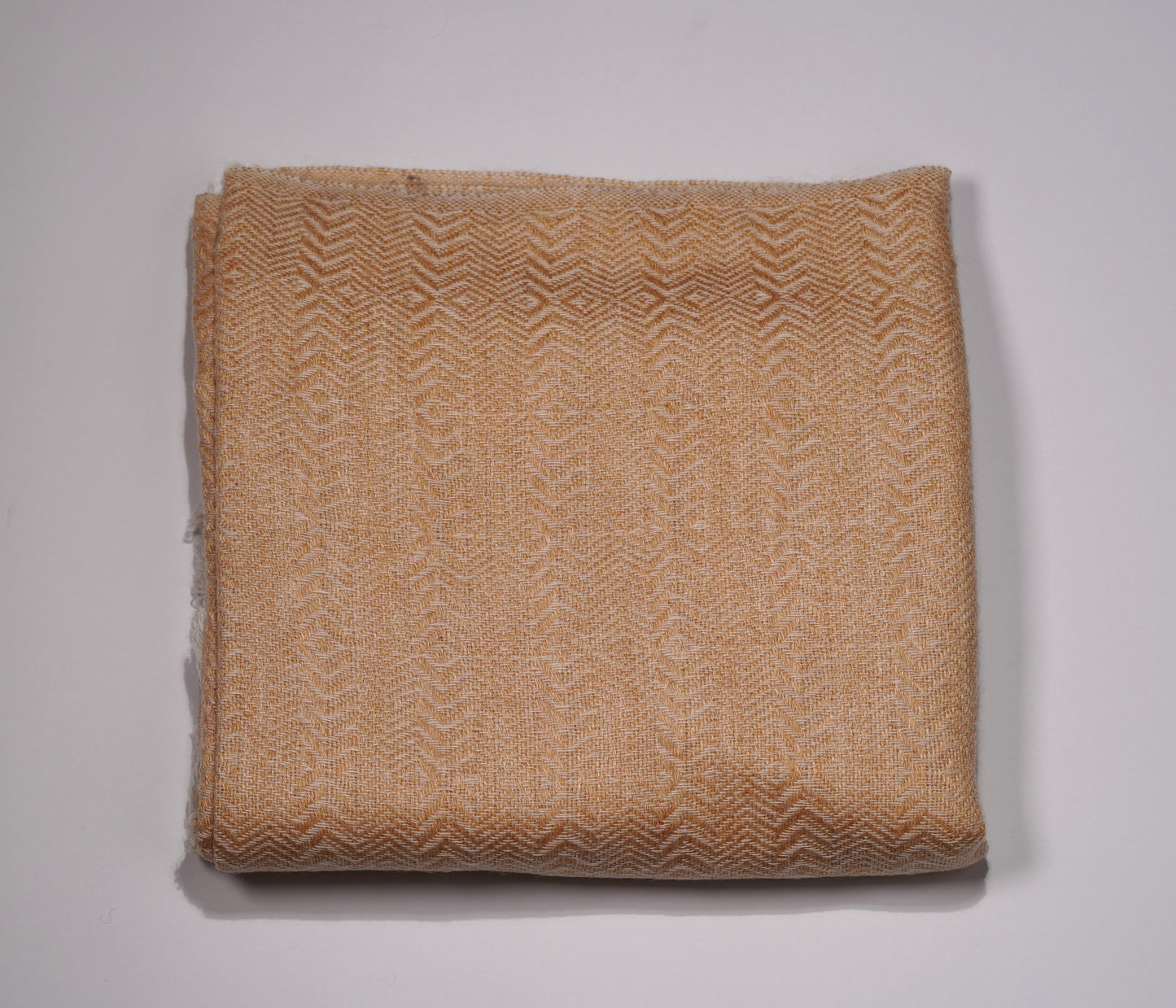 Cashmere Pashmina Orange Geometric
