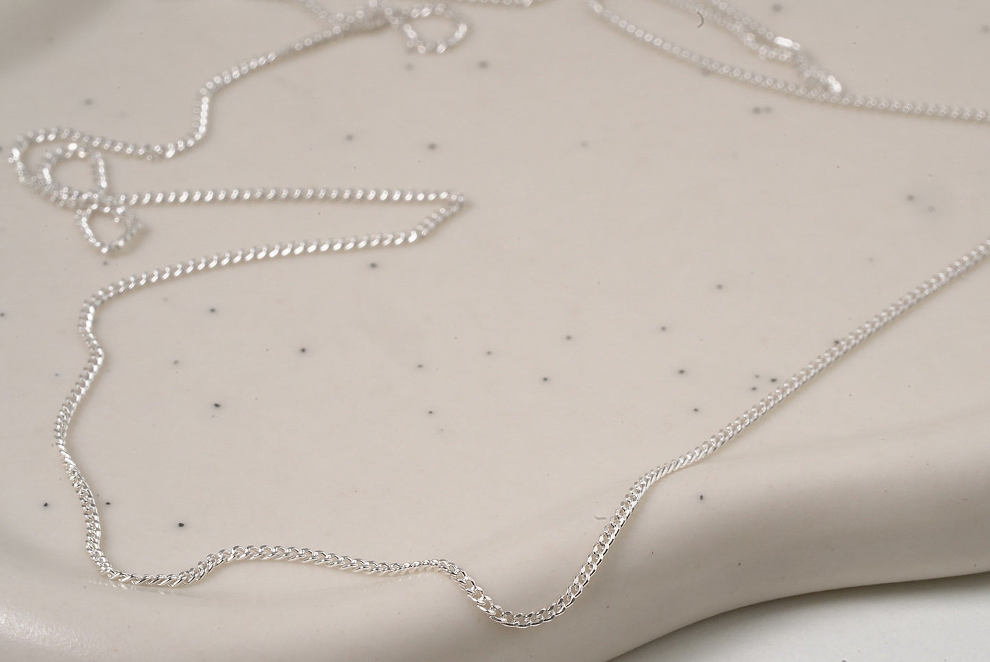 Simple Sterling Silver Chain - Griha Threads & Treasure