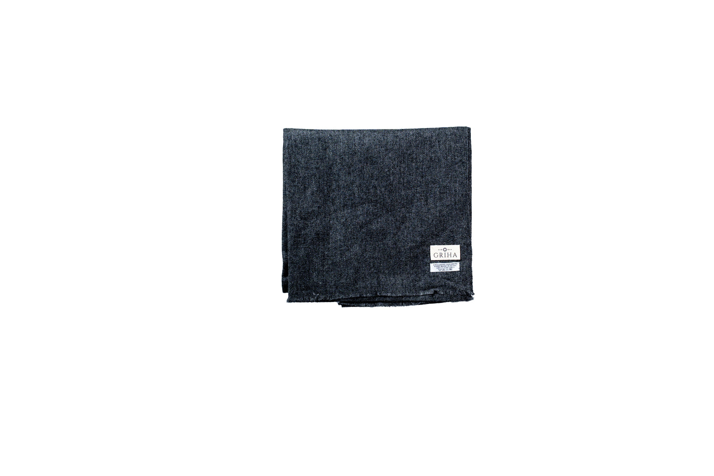 Lightweight Charcoal Pashmina Shawl Everyday
