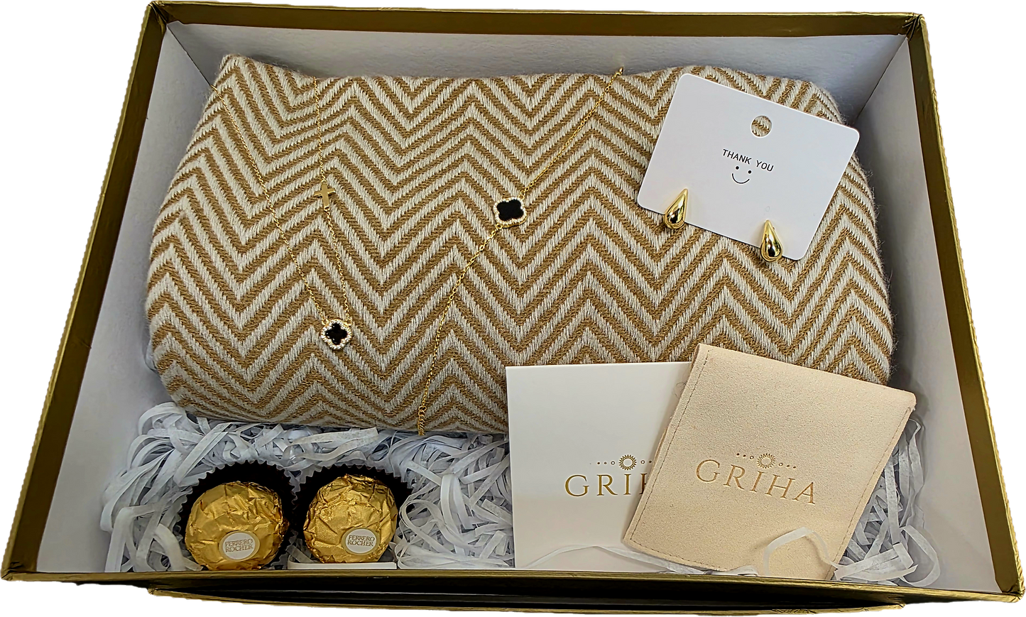 Mother's Day Gift Box Premium Range with Pashmina and Jewellery