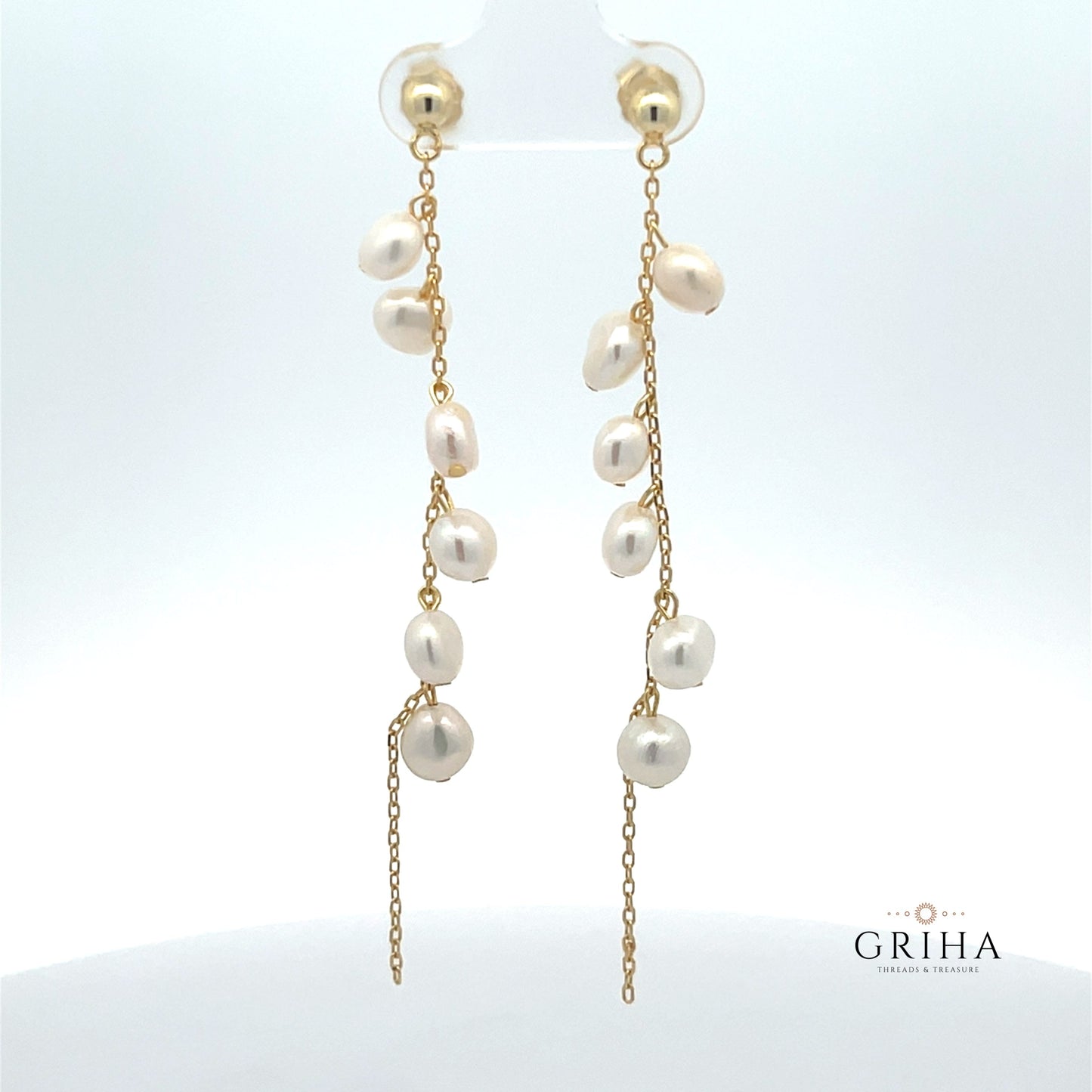 Elegant Pearl Drop Earring