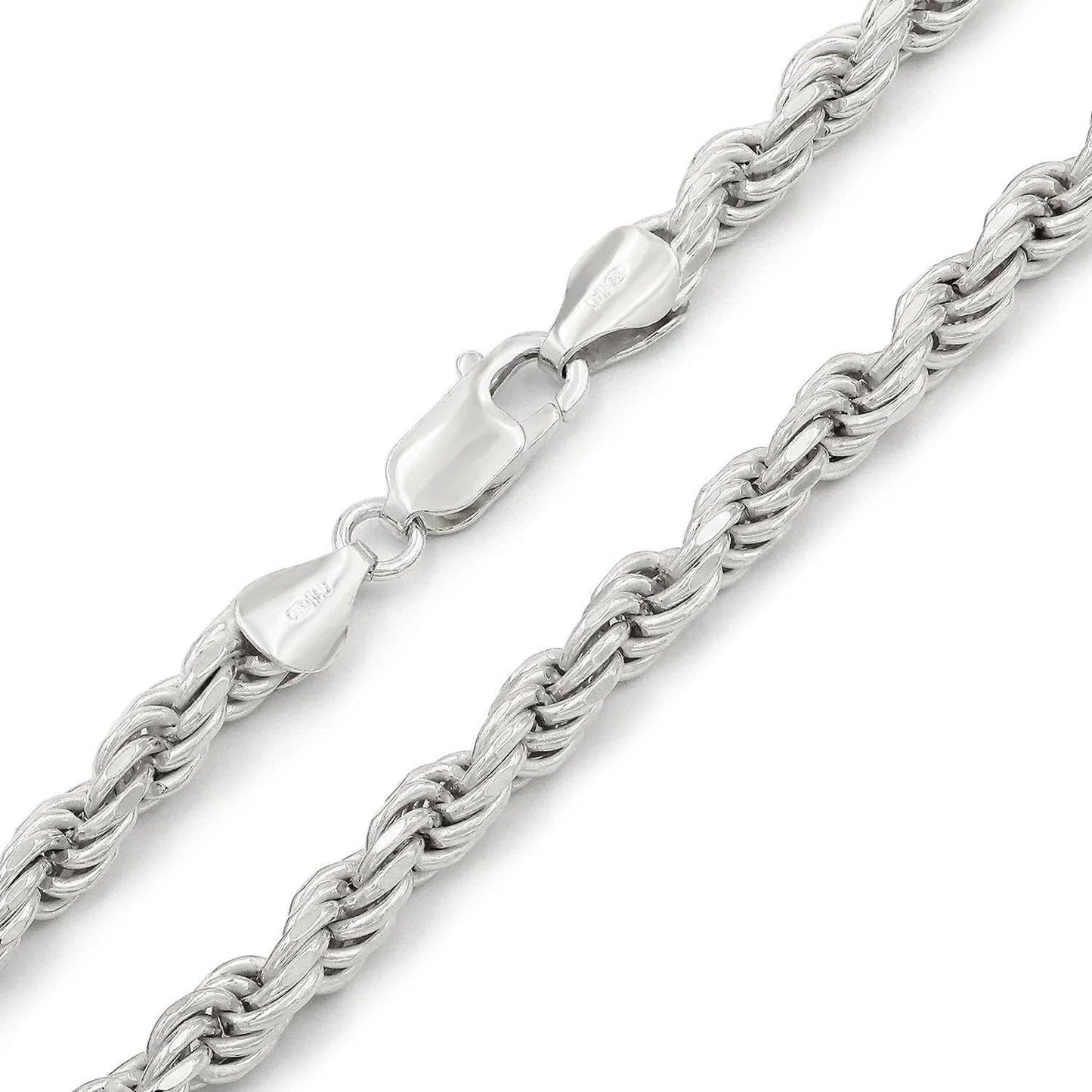 Silver Rope Chain 5mm