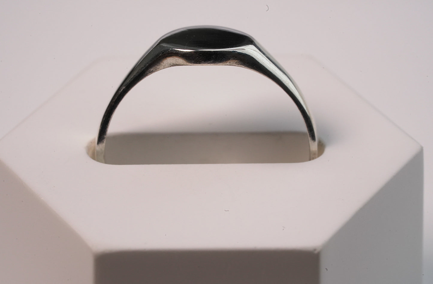 Silver Signet Ring in Sterling Silver