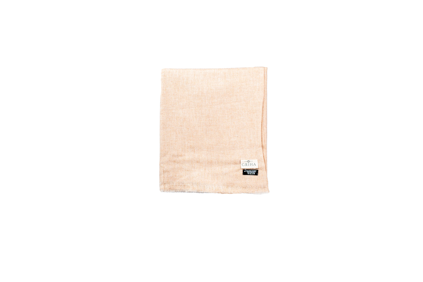 Soft Peach Pashmina Shawl Everyday Lightweight