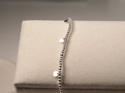 Sterling 925 Silver Ball Bracelet