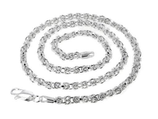 Sterling Silver Byzantine Necklace