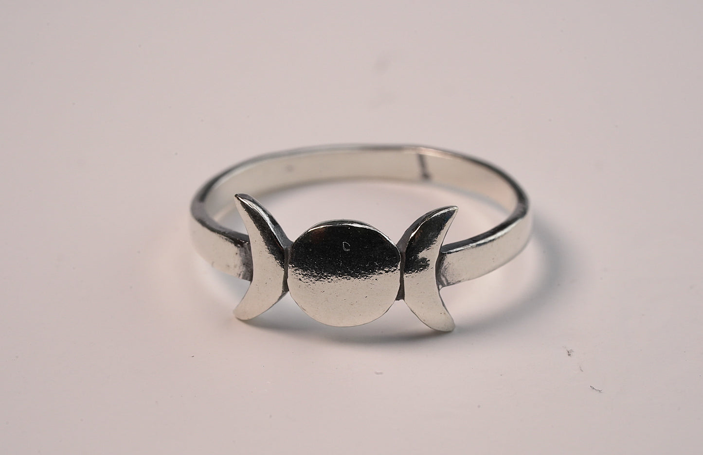 Sterling Silver Luna Ring 925