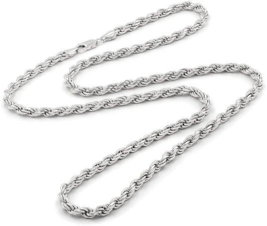 Silver Rope Chain 5mm