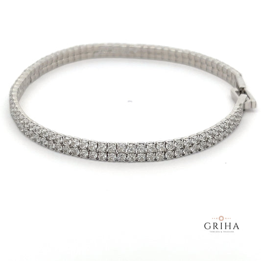 Tennis Bracelet Double Layer