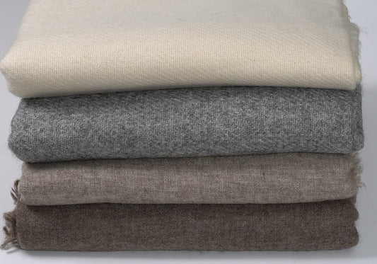 Yak wool shawl scarf