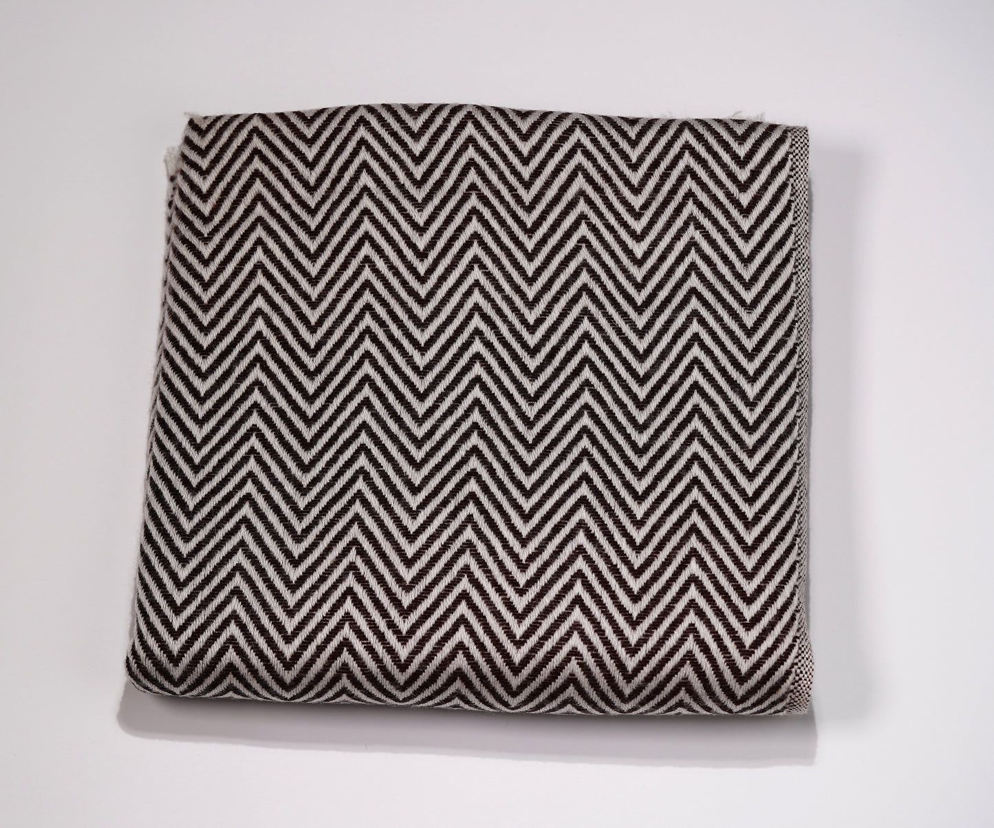 Pashmina Shawl made from Exclusive Cashmere- Thickest Style Zig Zag Design - Griha Threads & Treasure