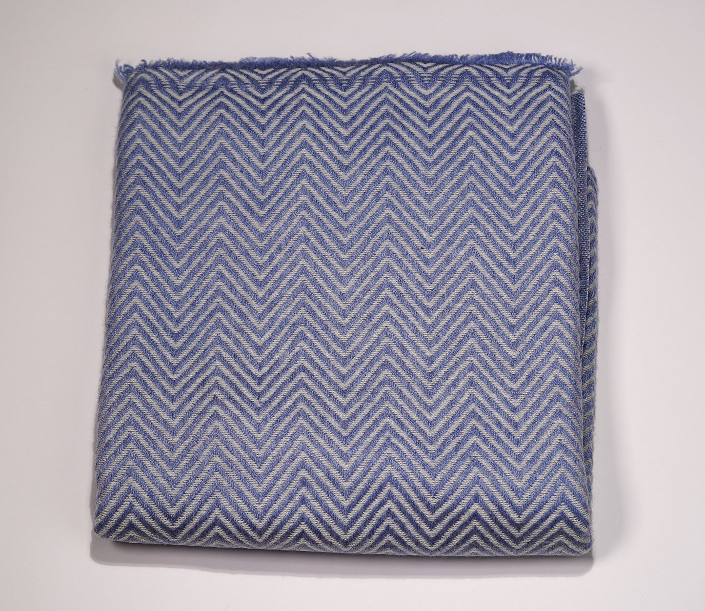 Pashmina Shawl made from Exclusive Cashmere- Thickest Style Zig Zag Design - Griha Threads & Treasure