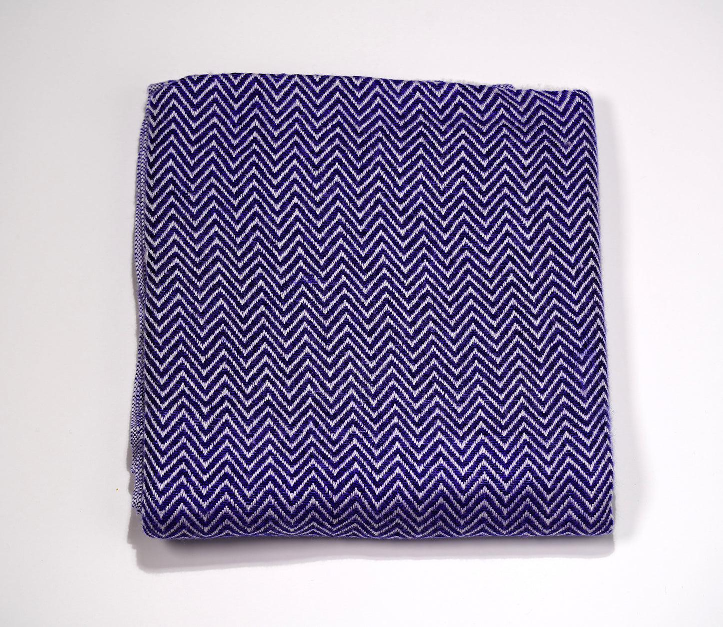 Pashmina Shawl made from Exclusive Cashmere- Thickest Style Zig Zag Design - Griha Threads & Treasure