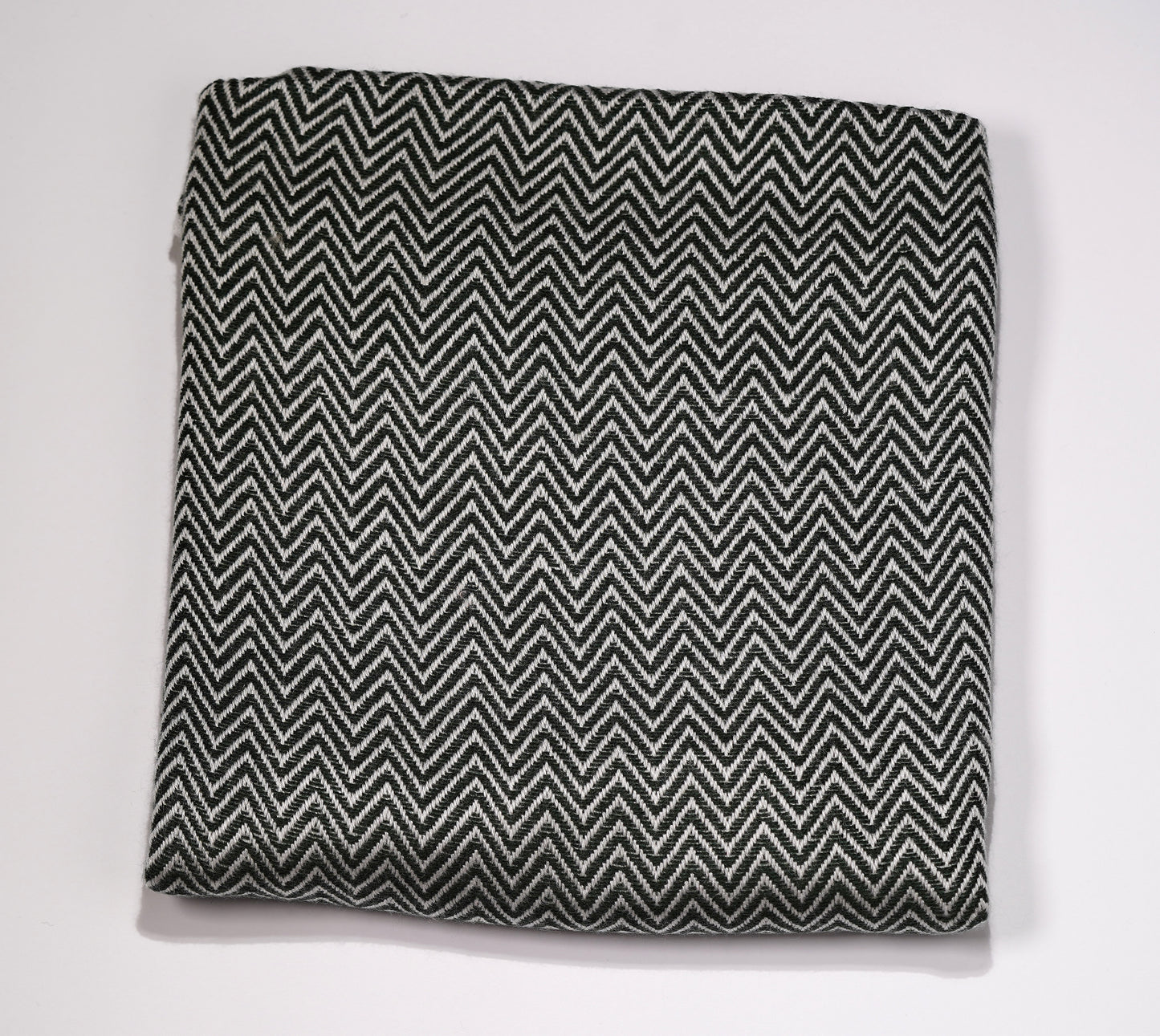 Pashmina Shawl made from Exclusive Cashmere- Thickest Style Zig Zag Design - Griha Threads & Treasure