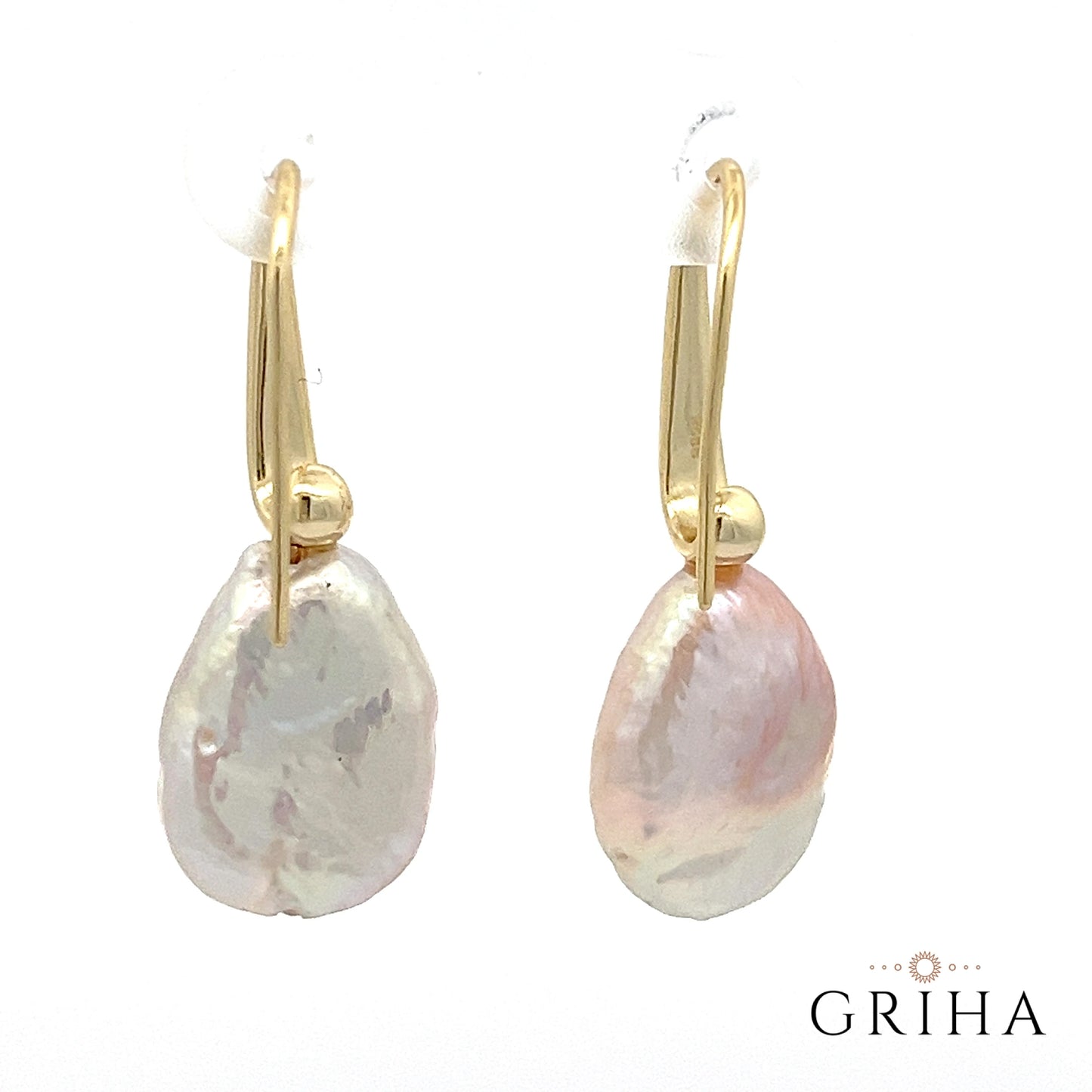 Freshwater Pearl Hook Drop Earrings