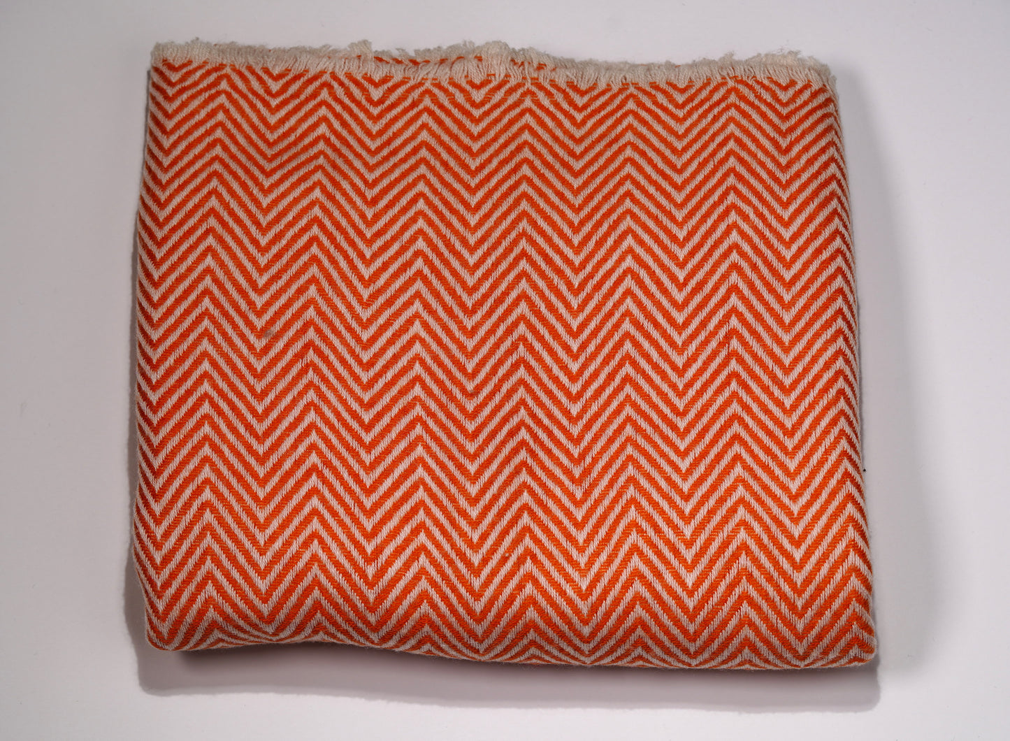 Pashmina Shawl made from Exclusive Cashmere- Thickest Style Zig Zag Design - Griha Threads & Treasure