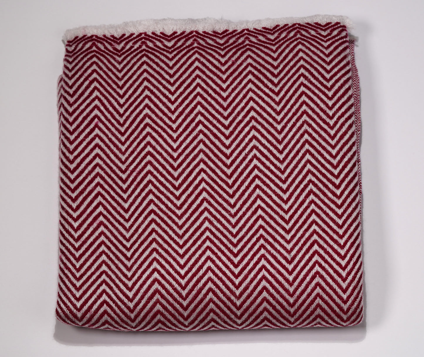 Pashmina Shawl made from Exclusive Cashmere- Thickest Style Zig Zag Design - Griha Threads & Treasure