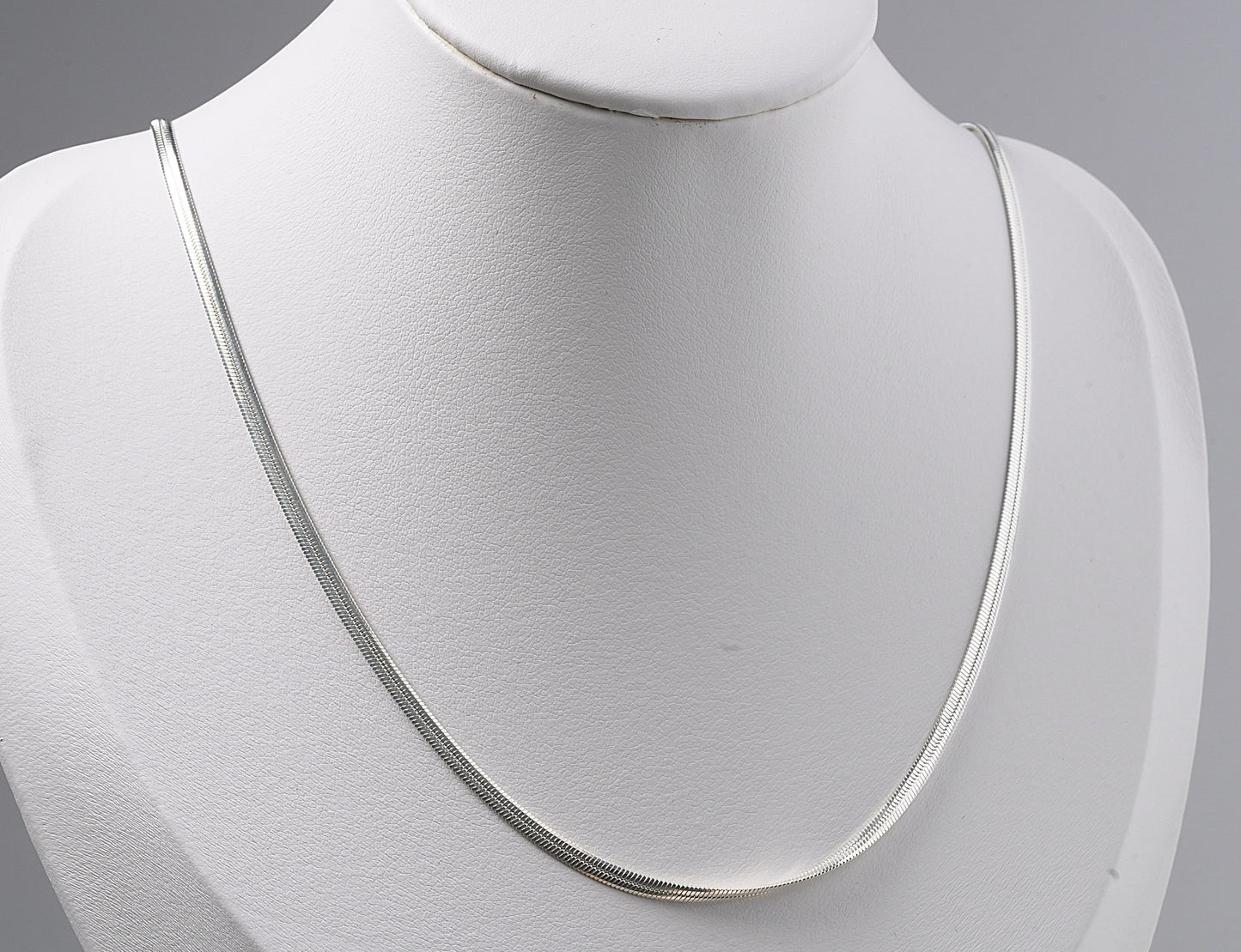 Snake Chain Sterling Silver Thicker - Griha Threads & Treasure