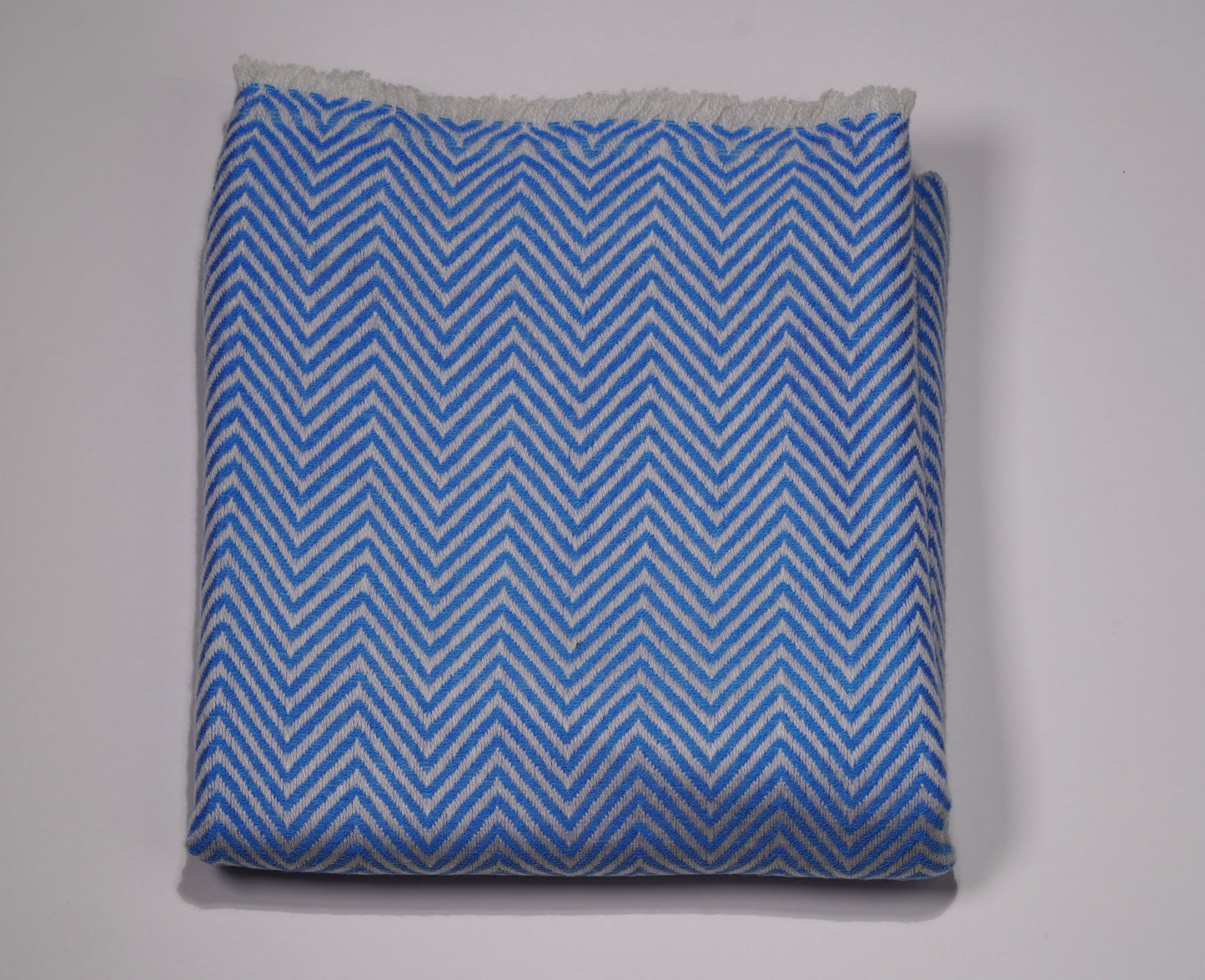 Pashmina Shawl made from Exclusive Cashmere- Thickest Zigzag Designs - Griha Threads & Treasure