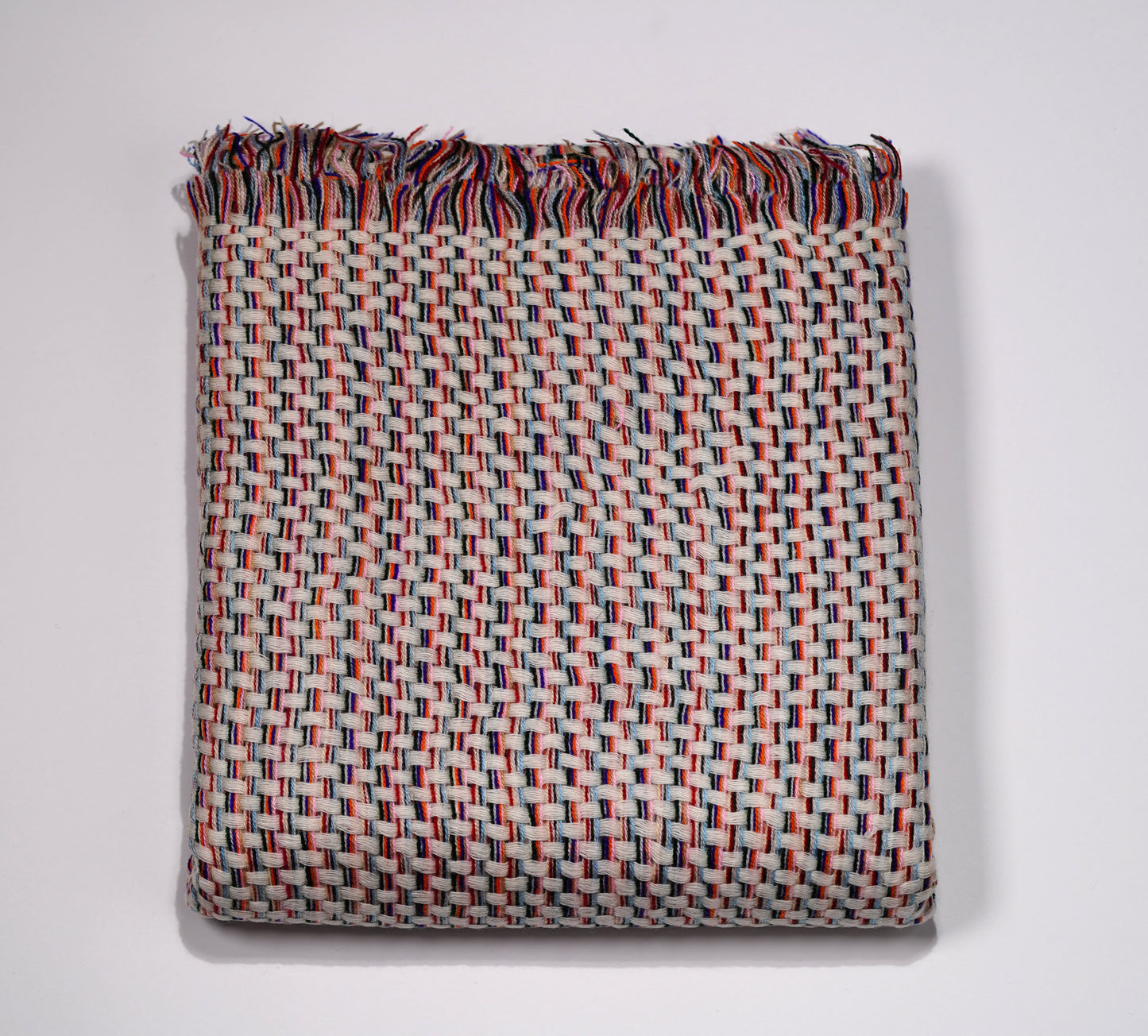 Pashmina Shawl made from Exclusive Cashmere- Bright Woven Designs - Griha Threads & Treasure