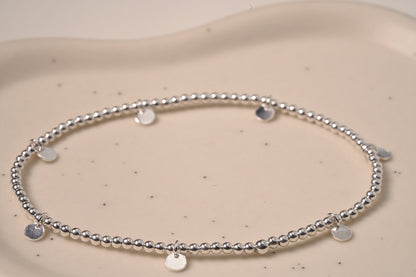 925 Sterling Silver Ball Bracelet 