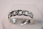 925 Sterling Silver Chain Ring