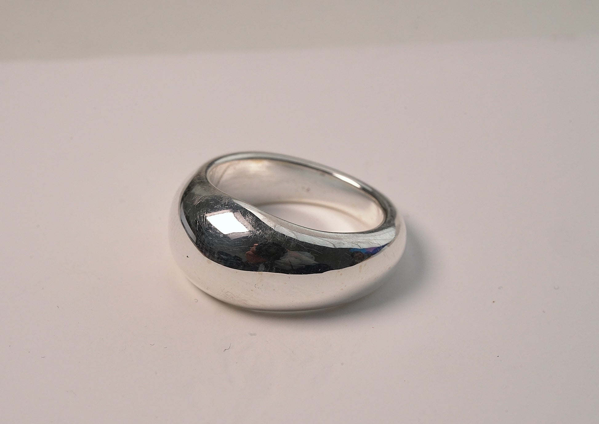 925 Sterling Silver Chunky Statement Ring