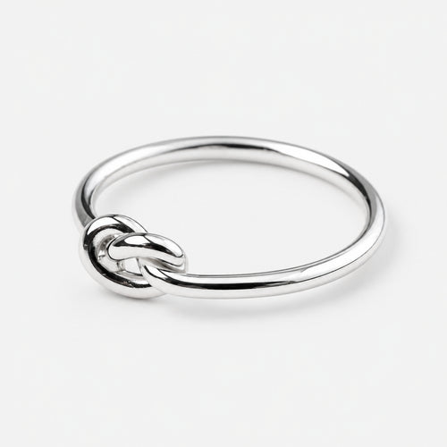 925 Sterling Silver Knot Ring