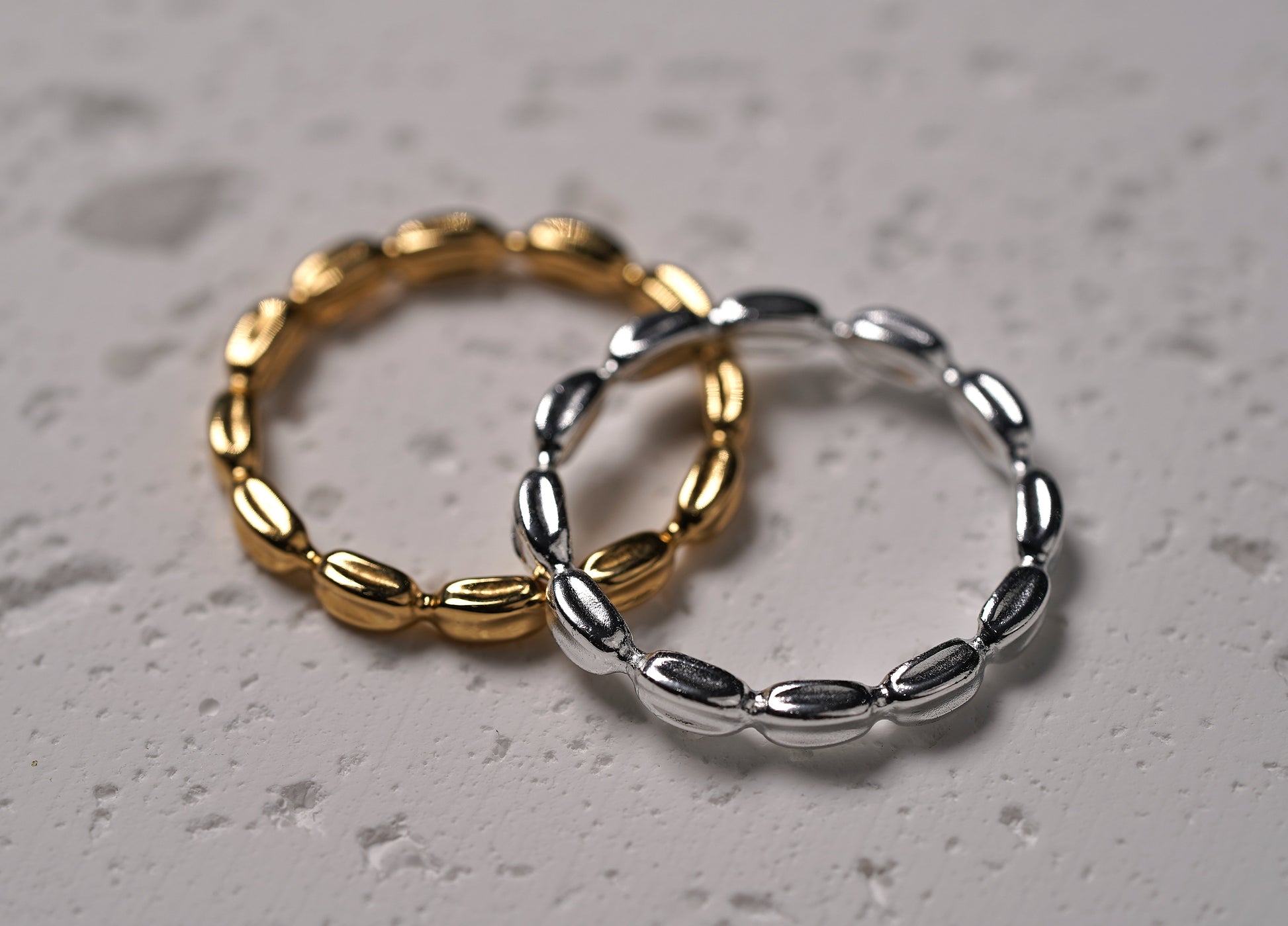 925 Sterling Silver Oval Detail Ring