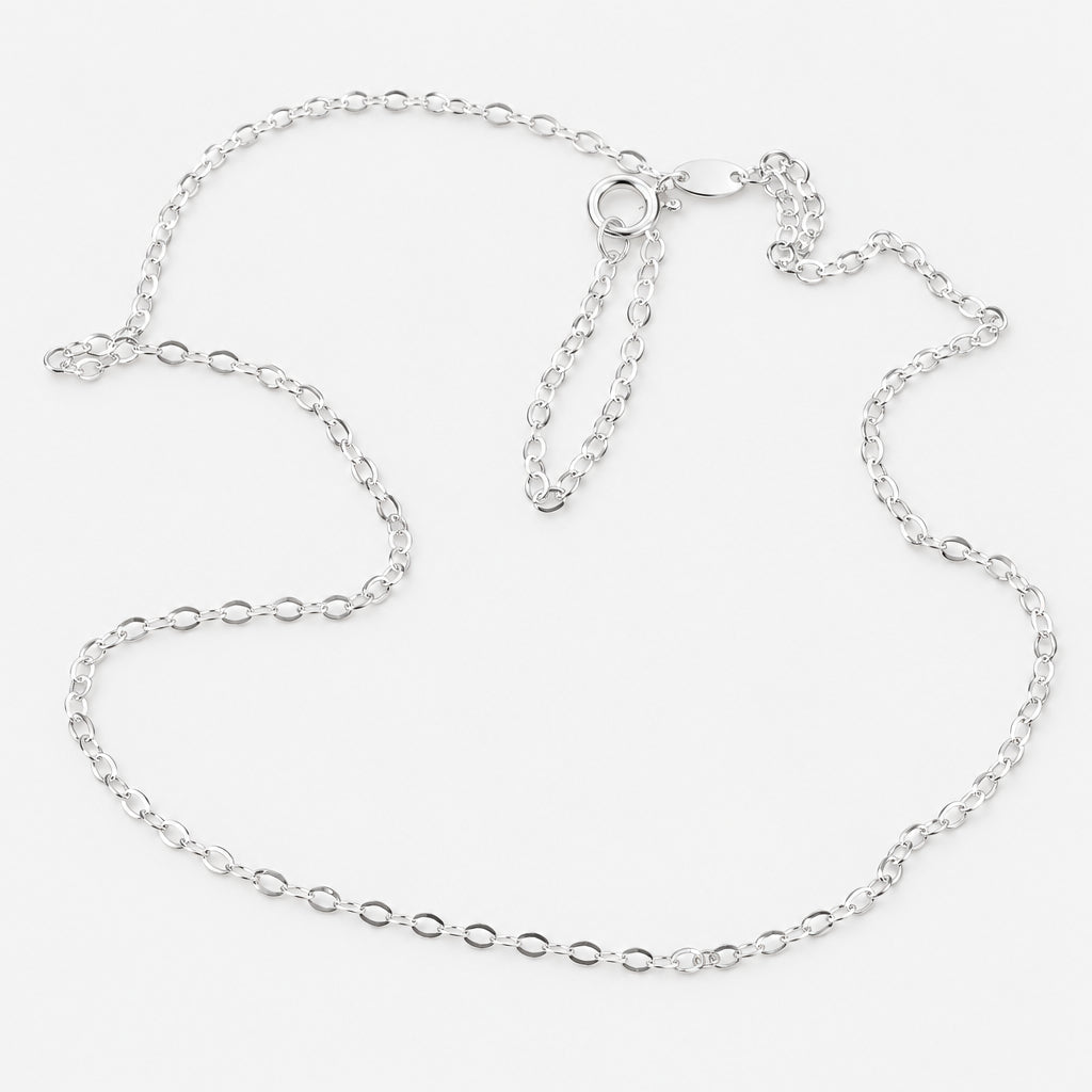 925 Sterling Silver Thin Link Chain