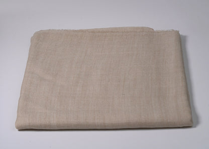 Beige Cashmere Ring Shawl