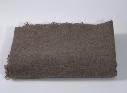 Brown 100% Yak Wool Shawl