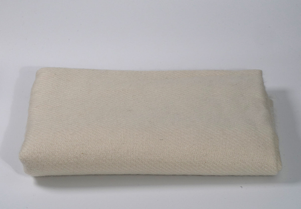 Cream 100% Yak Wool Shawl