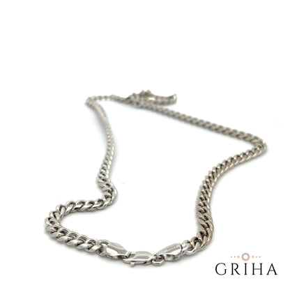 Cuban Link Chain 6mm Sterling Silver