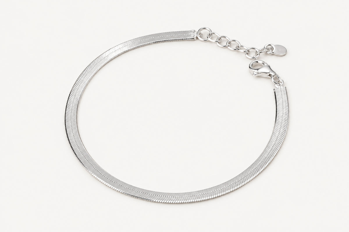 Snake Chain Bracelet - Griha Threads & Treasure