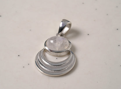 Unique Moonstone Pendant - Griha Threads & Treasure
