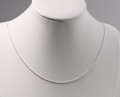 Simple Sterling Silver Chain - Griha Threads & Treasure