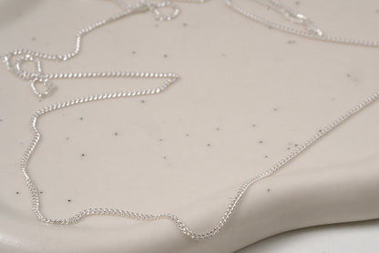 Simple Sterling Silver Chain - Griha Threads & Treasure