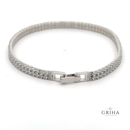 Double Layered Tennis Bracelet 