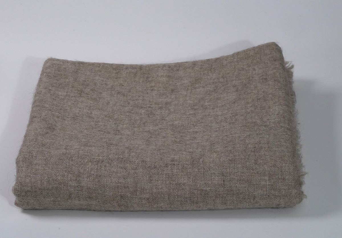 Fawn 100% Yak Wool Shawl